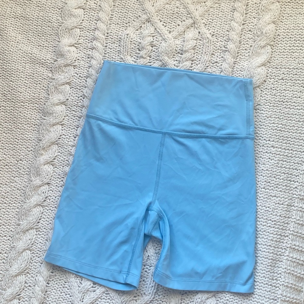 Light Blue Athletic Shorts